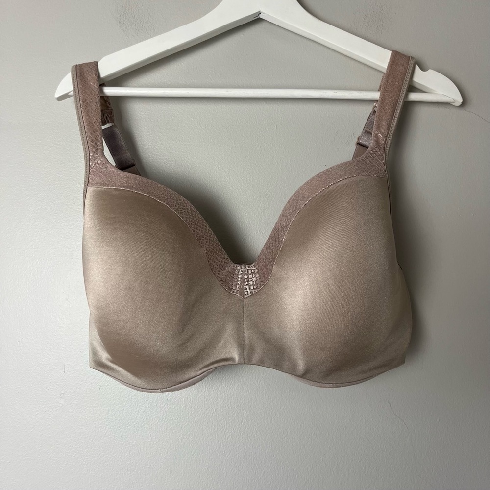 Playtex Secrets Shaping Balconette Nude Underwire Bra 38DDD‎